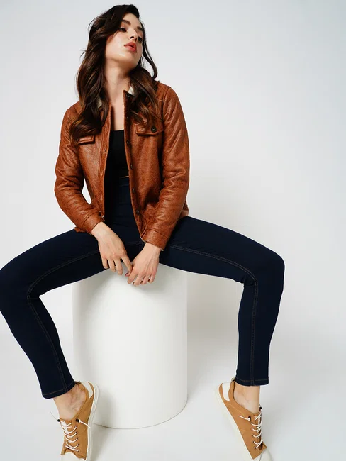 BLACK HIGH RISE PINTUCK BAGGY JEANS - Image 2