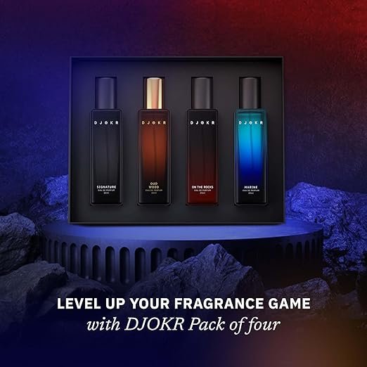 Djokr Perfume Gift Set for Men Pack of 4x20 ML | Eau De Parfum | - Image 3