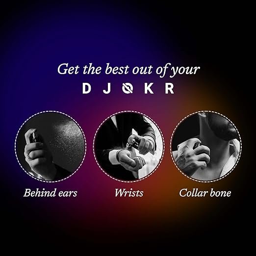 Djokr Perfume Gift Set for Men Pack of 4x20 ML | Eau De Parfum | - Image 4