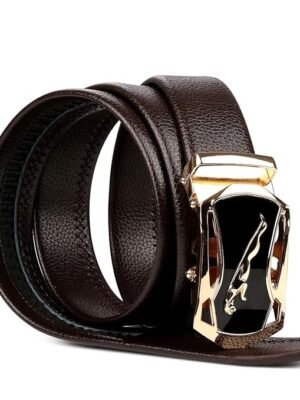 Edifier PU leather, one pack Fashion Waist Strap Belts with Adjustable Buckles for Both Formal and Casual Wear – Belt for Boys and Men, Multicolored Design for Everyday Use