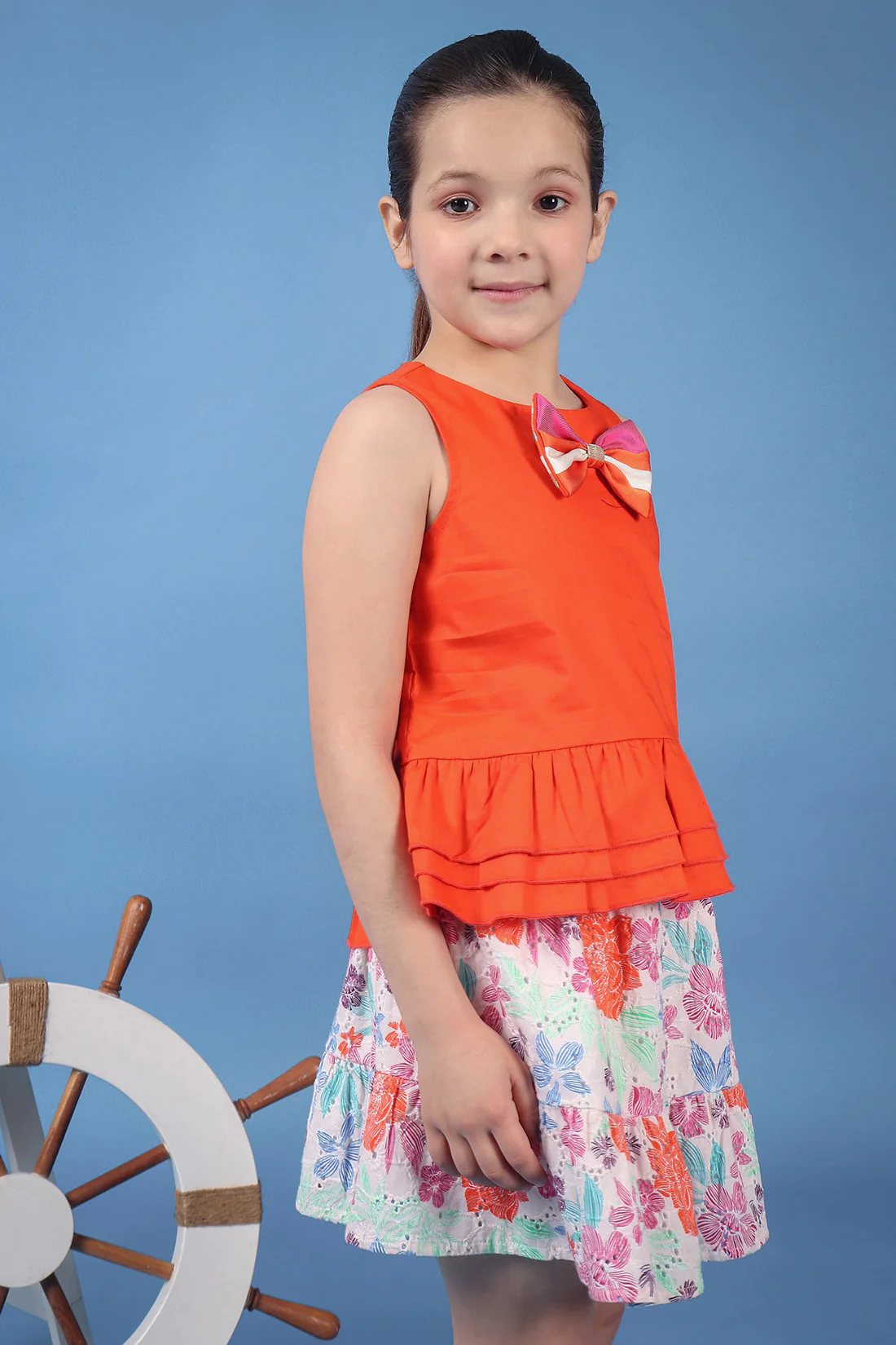 Kids Boys Off White Mickey Printed T-Shirt - Image 2