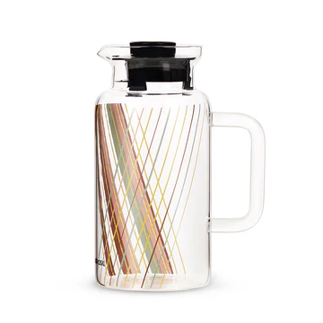 CrystalClear Diagonal Stripe Water Jug