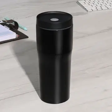 Black Stainless Steel Travel Tumbler