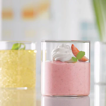 CrystalClear Acrylic Dessert Glass