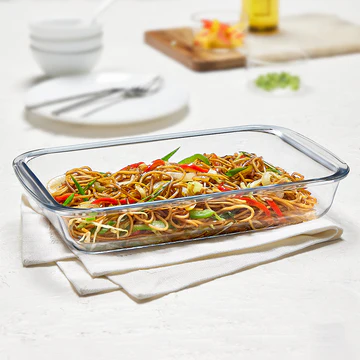 CrystalClear Glass Baking and Serving Dish